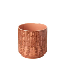 Load image into Gallery viewer, Pink Aztec Planter
